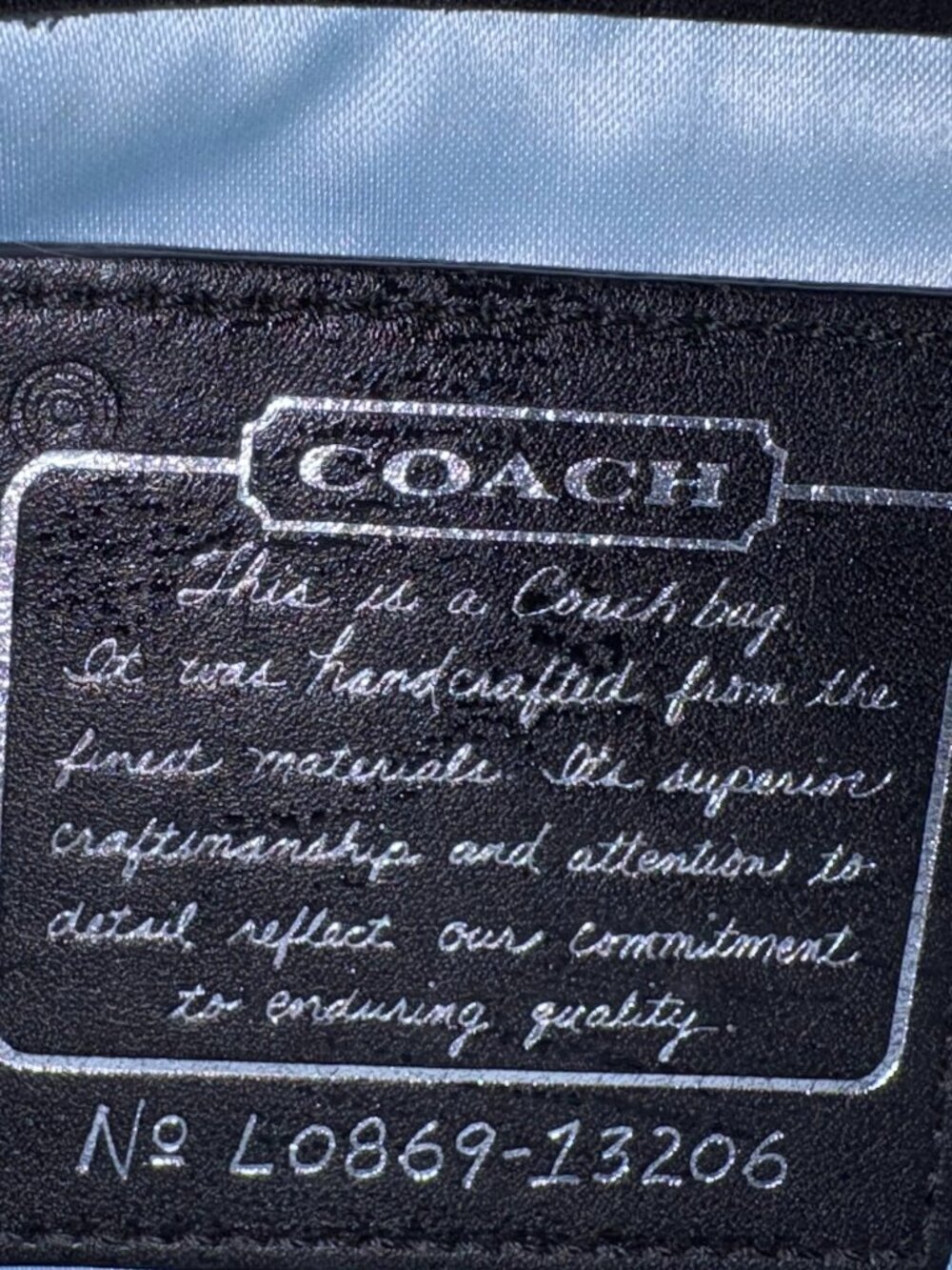 Authentic Coach Signature Black Jacquard & Leather Work Tote / Briefcase - Picture 2 of 13